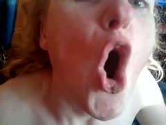 Amateur Shit Eating Wife - MILF Swallows Male Scat
